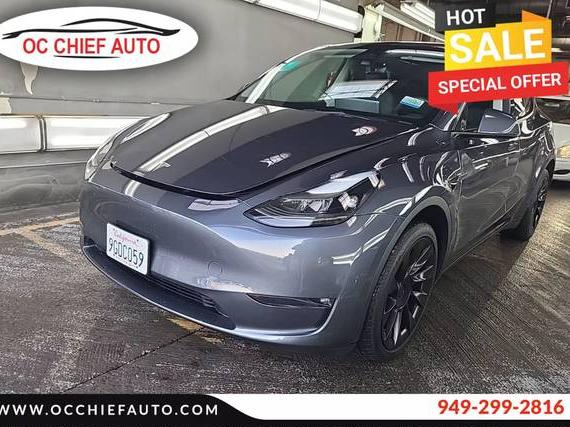 TESLA MODEL Y 2023 7SAYGDEE2PF787350 image
